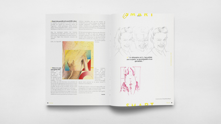 上海畫冊設計公司欣賞：美麗明黃色的黑蘋果雜志畫冊設計