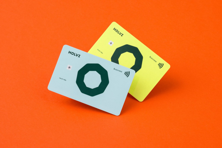 銀行品牌Holvi視覺形象VI設(shè)計,被圓角軟化的多邊形創(chuàng)意 銀行品牌Holvi視覺形象VI設(shè)計,被圓角軟化的多邊形創(chuàng)意