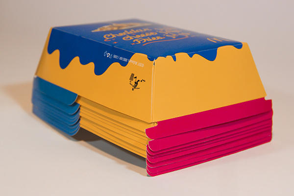 麥當(dāng)勞漢堡薯條奶酪外賣食品套餐包裝設(shè)計-上海包裝設(shè)計公司