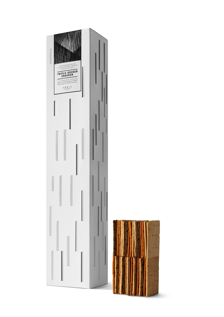 Noble房地產開發(fā)商食品禮盒禮品套裝包裝設計，源自建筑的設計靈感