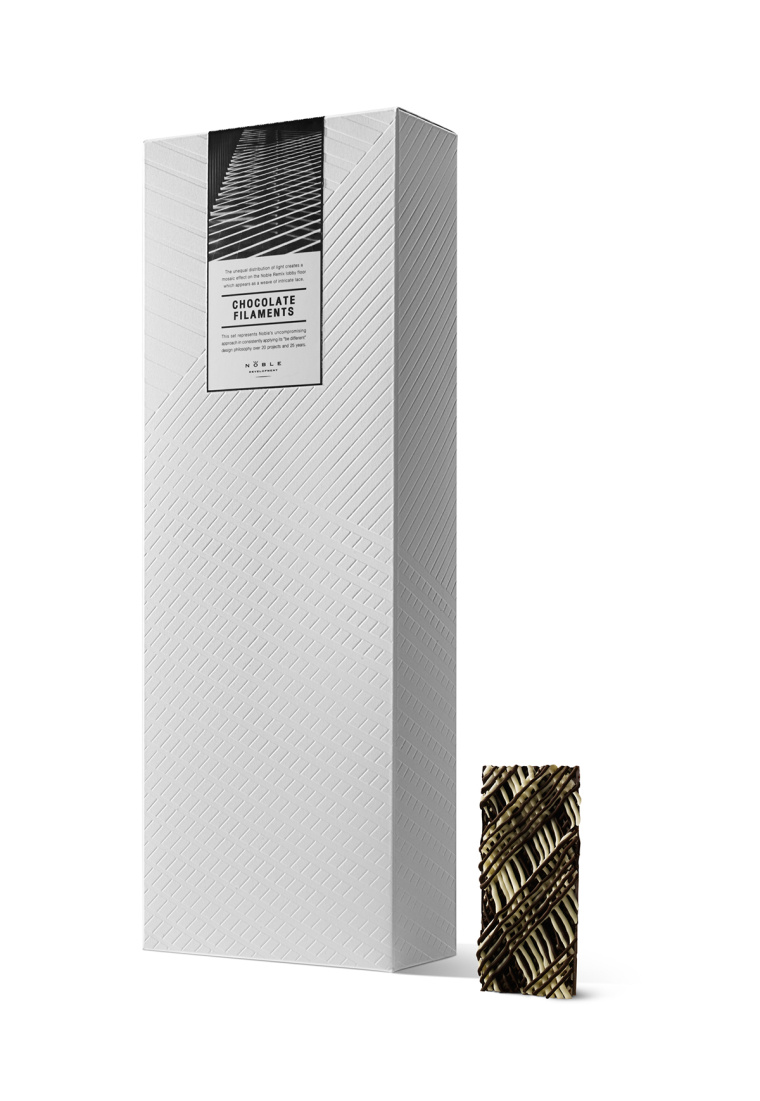 Noble房地產開發(fā)商食品禮盒禮品套裝包裝設計，源自建筑的設計靈感