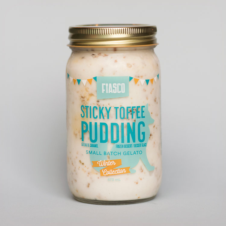 動物圖案風 Fiasco 意式冰淇淋甜食冬季版包裝設計-北極狐。