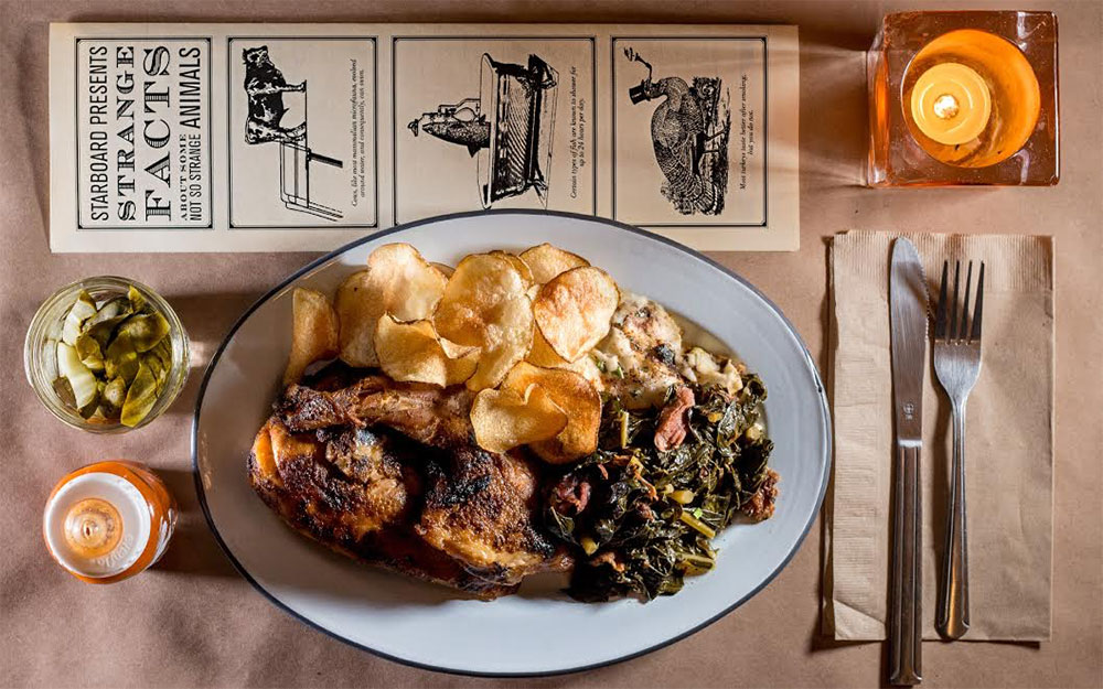 Starboard餐廳餐飲品牌形象設(shè)計－充分創(chuàng)意，復(fù)古和手繪的藝術(shù)風(fēng)格－上海品牌設(shè)計公司