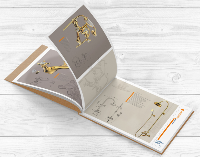 Imprese 五金水龍頭衛(wèi)浴宣傳畫冊設計－上海畫冊設計公司