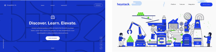 2018年9個(gè)最前沿的網(wǎng)頁設(shè)計(jì)趨勢-粒子背景