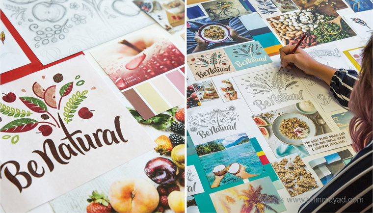 Be Natural 燕麥片logo設(shè)計(jì)-上海logo設(shè)計(jì)公司