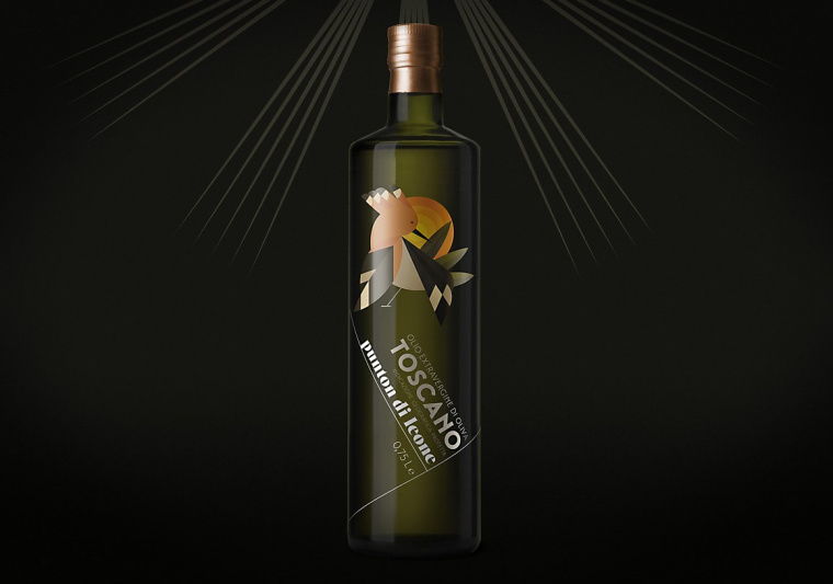 Punton di Leone 橄欖油包裝設(shè)計動物創(chuàng)意插畫篇-上海包裝設(shè)計公司食用油包裝欣賞