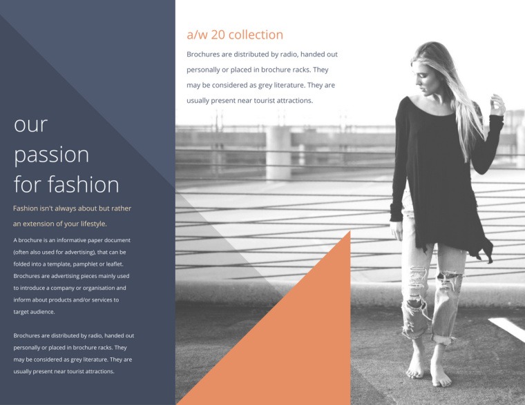 采用有趣圖形的宣傳畫冊三折頁-設(shè)計三折頁宣傳冊的20種創(chuàng)意方式-上海宣傳冊設(shè)計公司