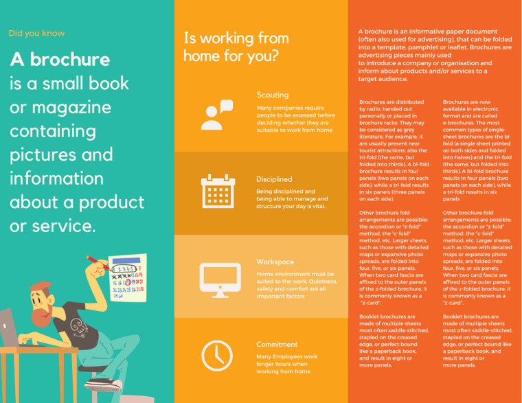 突出插圖的宣傳冊三折頁設(shè)計-上海宣傳冊設(shè)計公司