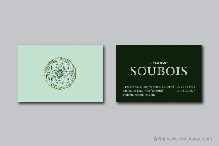 soubois酒館酒吧夜總會logo設計、品牌VI形象設計