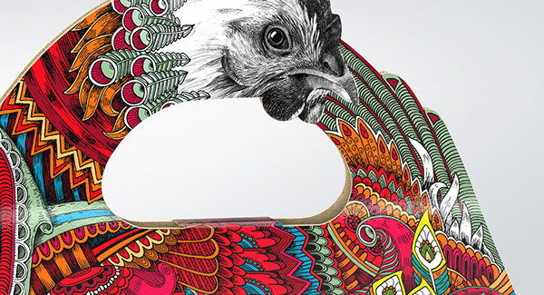 Layer Hen 雞蛋盒包裝設(shè)計“母雞插畫篇”-上海農(nóng)產(chǎn)品包裝設(shè)計公司