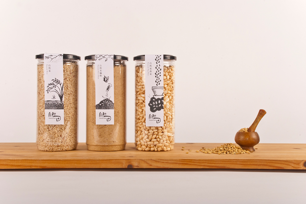 自然田天然農(nóng)場農(nóng)產(chǎn)品包裝設(shè)計(jì)-上海包裝設(shè)計(jì)公司