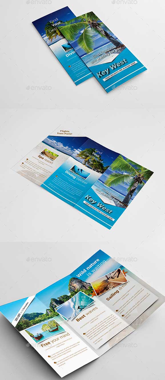 上海畫冊設(shè)計公司分享40+最佳旅游宣傳手冊設(shè)計模板-旅游，假日傳單模板