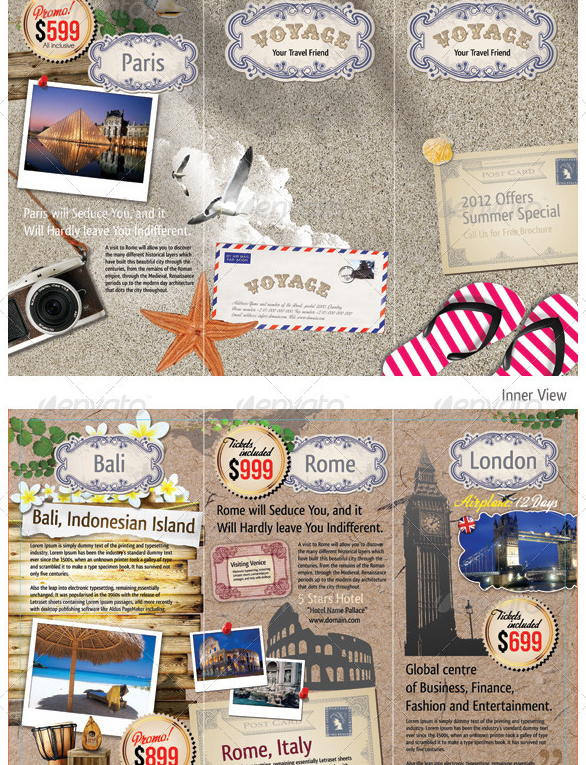 上海畫冊設(shè)計公司分享40+最佳旅游宣傳手冊設(shè)計模板-三重三折頁旅游觀光宣傳冊設(shè)計