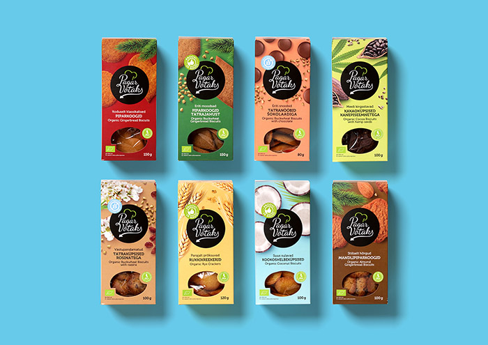 日系清新風格 Pagar 餅干包裝設計-上海包裝設計公司設計欣賞