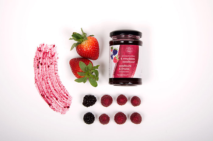 一抹果醬 confituur 草莓醬水果醬包裝設(shè)計(jì)欣賞-上海包裝設(shè)計(jì)公司