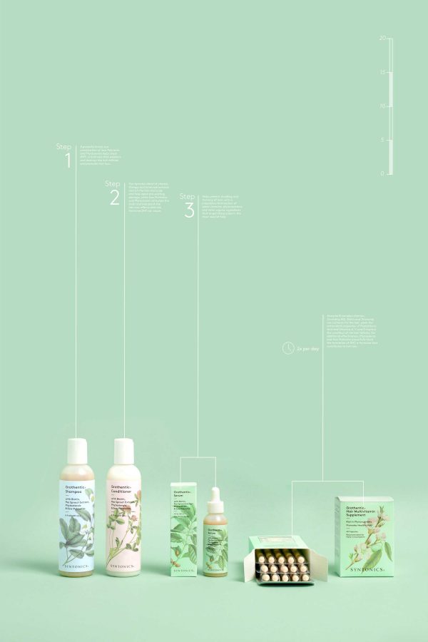 Syntonics 整體頭發(fā)護理系統(tǒng)品牌形象設計護發(fā)產品包裝設計插畫設計 Syntonics 整體頭發(fā)護理系統(tǒng)品牌形象設計護發(fā)產品包裝設計插畫設計