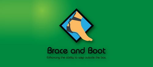 brace and boot 醫(yī)療學(xué)校logo設(shè)計(jì)-上海logo設(shè)計(jì)公司 brace and boot 醫(yī)療學(xué)校logo設(shè)計(jì)-上海logo設(shè)計(jì)公司