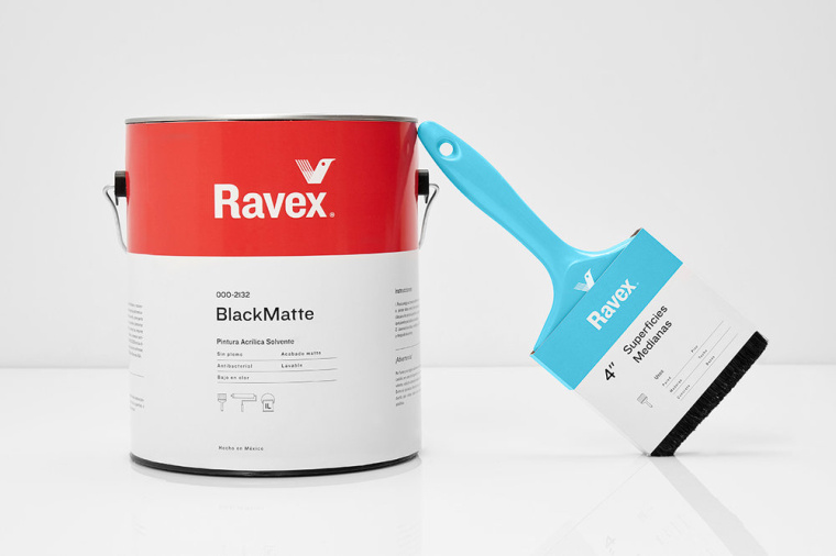 現(xiàn)代、簡約、新鮮的工業(yè)油漆包裝設(shè)計欣賞-上海包裝設(shè)計公司