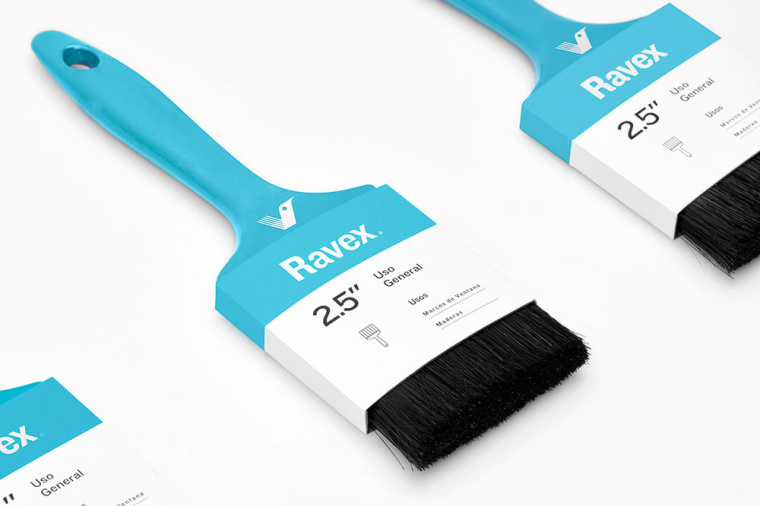 現(xiàn)代、簡約、新鮮的工業(yè)油漆油漆刷包裝設(shè)計(jì)欣賞-上海包裝設(shè)計(jì)公司