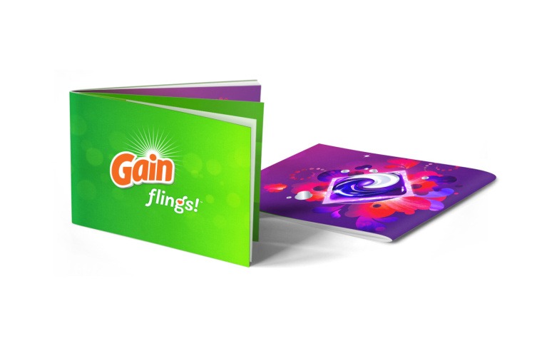 Gain洗衣液宣傳畫冊設(shè)計-上海畫冊設(shè)計公司 Gain洗衣液宣傳畫冊設(shè)計-上海畫冊設(shè)計公司