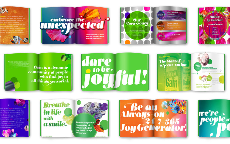 Gain洗衣液宣傳畫冊設(shè)計-上海畫冊設(shè)計公司 Gain洗衣液宣傳畫冊設(shè)計-上海畫冊設(shè)計公司