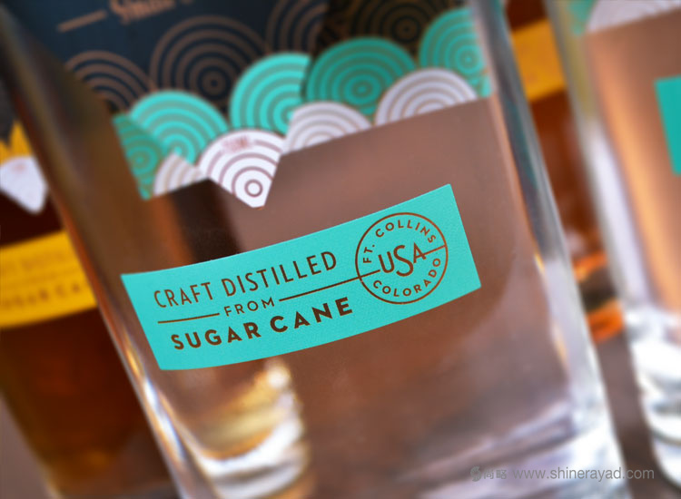 國外洋酒品牌設(shè)計(jì)欣賞——CopperMuse 朗姆酒裝飾圖案風(fēng)格標(biāo)志設(shè)計(jì)與包裝設(shè)計(jì)