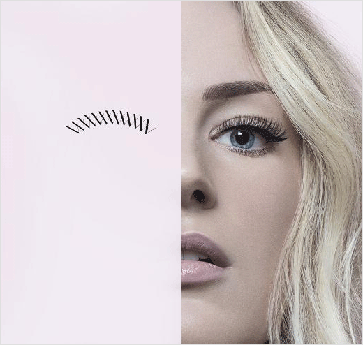 Lananh Le 睫毛定制品牌標志設計-上海標志設計公司-上海品牌設計公司