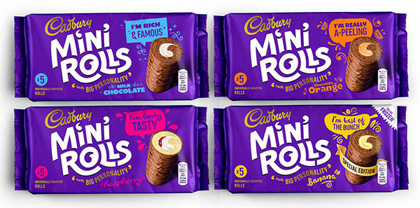 卡德伯里巧克力包裝迷你卷-上海包裝設(shè)計公司