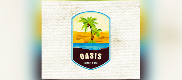 綠洲棕櫚樹logo-上海logo設(shè)計公司-上海品牌設(shè)計公司