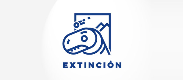 小行星滅絕恐龍標(biāo)志設(shè)計(jì)-上海標(biāo)志設(shè)計(jì)公司