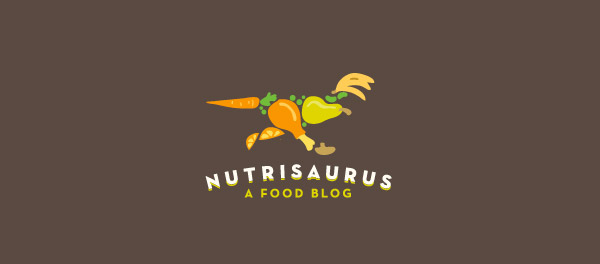 營(yíng)養(yǎng)食物恐龍標(biāo)志設(shè)計(jì)-上海標(biāo)志設(shè)計(jì)公司