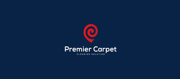 總理地毯螺旋標志設(shè)計-上海標志設(shè)計公司