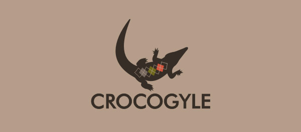 Crocogyle鱷魚標志設計-上海標志設計公司