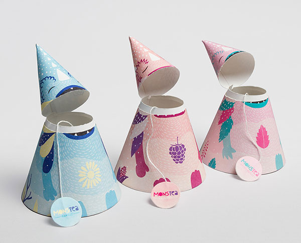 Monstea - 兒童茶包裝-上海包裝設計公司