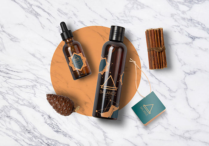 BALANCE天然有機(jī)草本精油與瑜伽健身器材標(biāo)志設(shè)計(jì)包裝設(shè)計(jì)