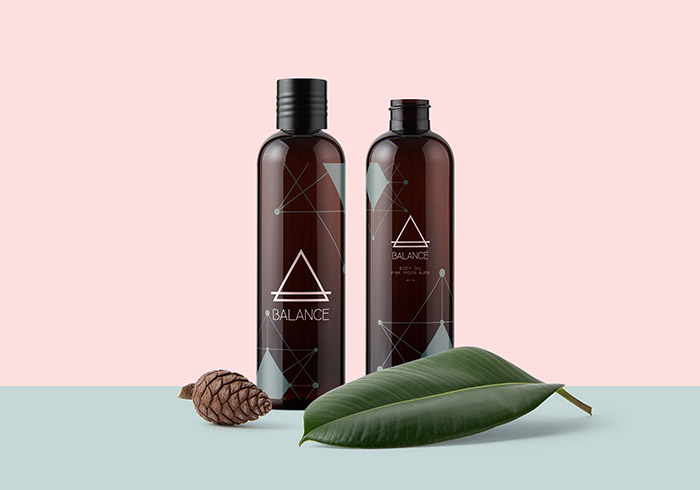 BALANCE天然有機(jī)草本精油與瑜伽健身器材標(biāo)志設(shè)計(jì)包裝設(shè)計(jì)