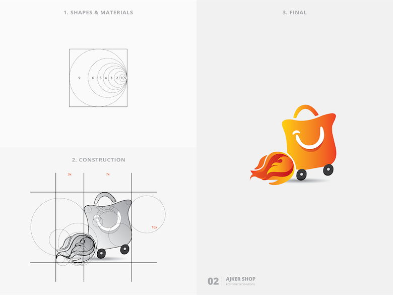 上海標(biāo)志設(shè)計(jì)公司分享25個(gè)利用黃金比例創(chuàng)建設(shè)計(jì)的標(biāo)志