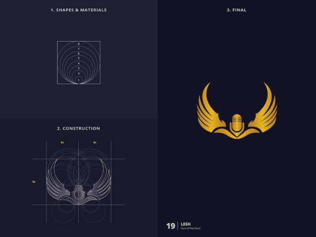 上海標(biāo)志設(shè)計(jì)公司分享25個(gè)利用黃金比例創(chuàng)建設(shè)計(jì)的創(chuàng)意標(biāo)志