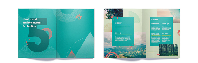 NIS企業(yè)年度報告畫冊設(shè)計-完美的信息圖表設(shè)計與配色設(shè)計-上海畫冊設(shè)計公司