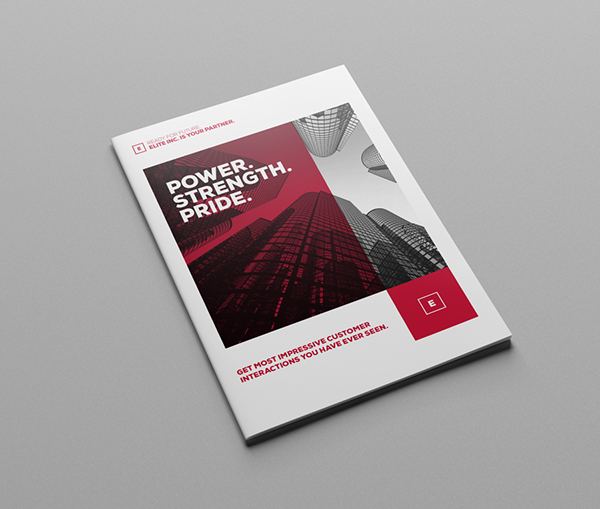 精英設計公司 Bifold 2色企業(yè)宣傳手冊設計模板-上海畫冊設計公司 精英設計公司 Bifold 2色企業(yè)宣傳手冊設計模板-上海畫冊設計公司