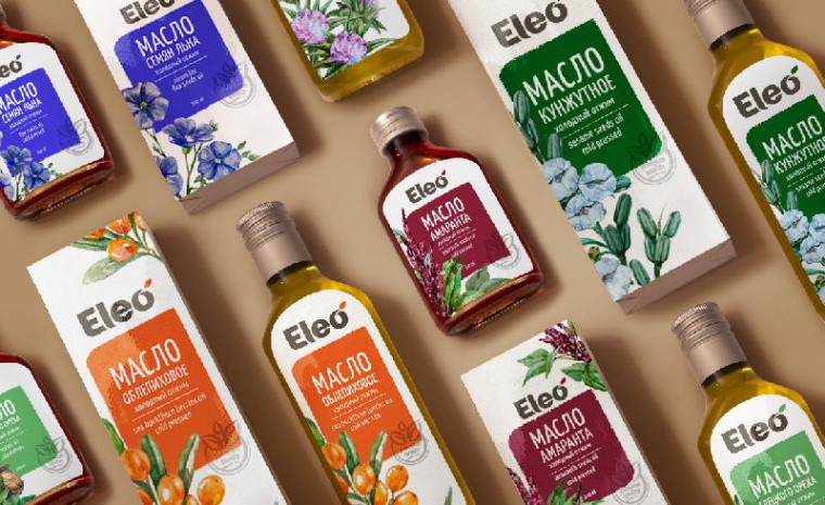 上海包裝設(shè)計公司尚略分享:Eleo 瓶裝植物油食用油包裝設(shè)計植物插畫版 上海包裝設(shè)計公司尚略分享:Eleo 瓶裝植物油食用油包裝設(shè)計植物插畫版