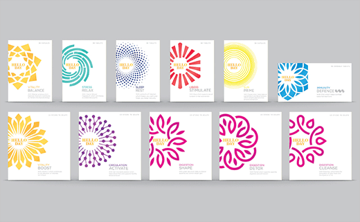 Hello Day 膳食保健營養(yǎng)品品牌春季保養(yǎng)品包裝設(shè)計