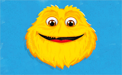 Honey Monster 早餐麥片新包裝圖形設(shè)計-蜜蜂怪物圖形