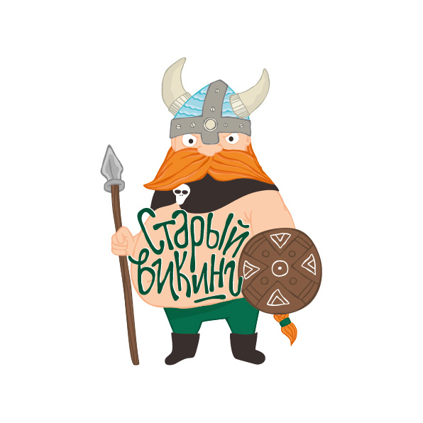 維京海盜品牌花生休閑食品包裝設(shè)計“海盜插畫設(shè)計篇”-上海包裝設(shè)計公司欣賞