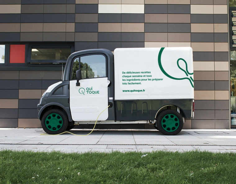 QUI TOQUE 外賣餐飲食材公司品牌VI形象設(shè)計-上海品牌設(shè)計公司