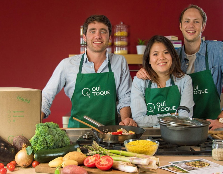 QUI TOQUE 外賣餐飲食材公司品牌VI形象設(shè)計-上海品牌設(shè)計公司