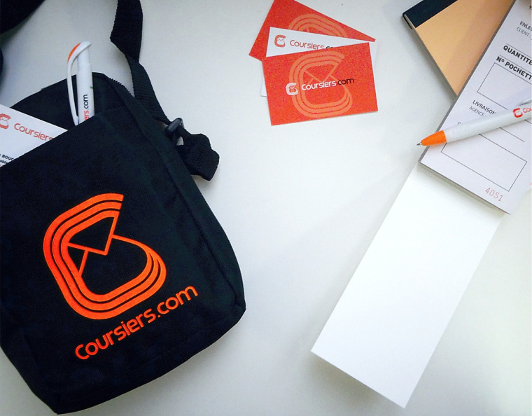 Coursiers快遞公司品牌形象設(shè)計-VI設(shè)計-上海品牌設(shè)計公司