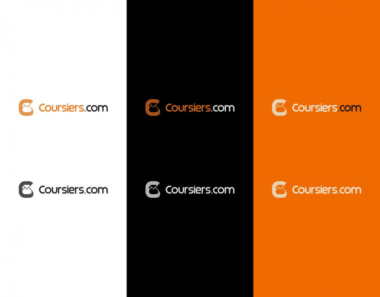 Coursiers快遞公司品牌形象設(shè)計-logo設(shè)計-上海品牌設(shè)計公司