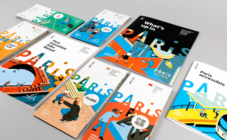 Paris 巴黎城市旅游品牌新形象設(shè)計(jì)-上海品牌設(shè)計(jì)公司